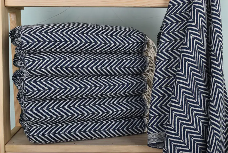 Monogram Beach Towel, Sand-resistant towel, Turkish Towel Monogram, Baby Boy Gift, 70x40 Cotton Zig zag Towel, Beach Size Towel, Wedding Gifts Towel - 2