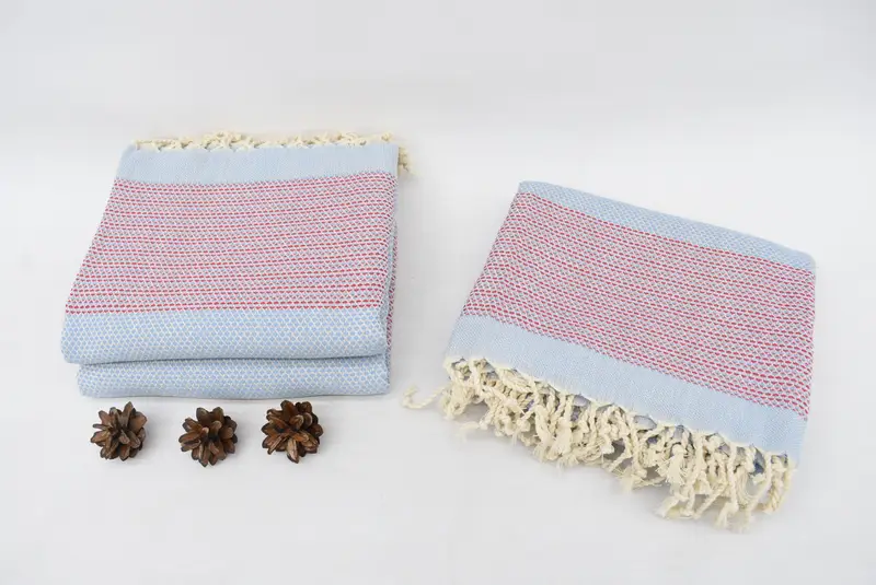70x40 Cotton Geometric Towel, Beach Towel Bulk, Unique Wedding Gift, Organic Turkish towel, Valentines Day Gift, Bridesmaid Gift, Custom Name Towel - 8