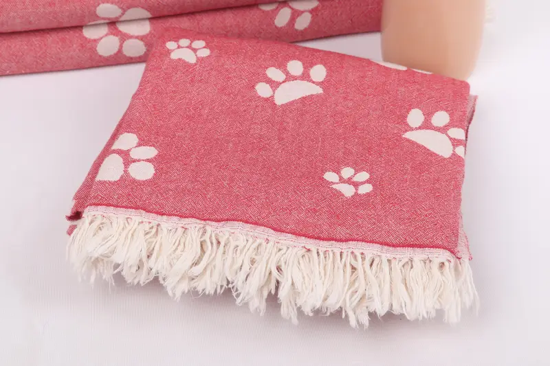 Bachelorette Party Favors, 70x36 Cotton Paw Design Towel, Halloween Gifts, Monogrammed Beach Towel, Best Wedding Gift, Quick-Dry Beach Towel - 6