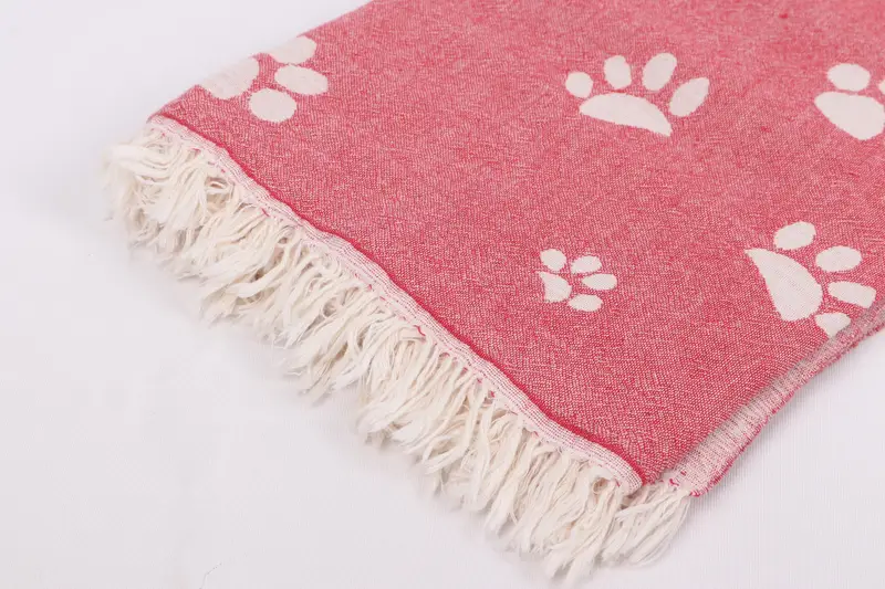 Bachelorette Party Favors, 70x36 Cotton Paw Design Towel, Halloween Gifts, Monogrammed Beach Towel, Best Wedding Gift, Quick-Dry Beach Towel - 8