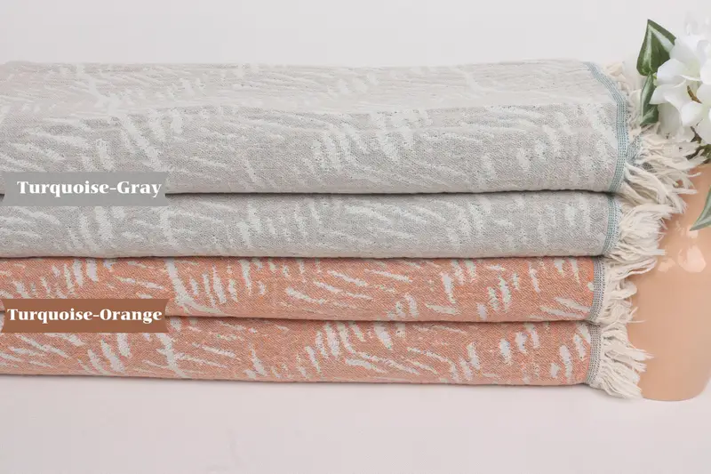 Soft towel, Summer Gift Ideas, Best Friend Christmas Gift, Guest Towel, Luxury towel, 70x34 Cotton Animal Patterned Towel, Housewarming Gift - 2