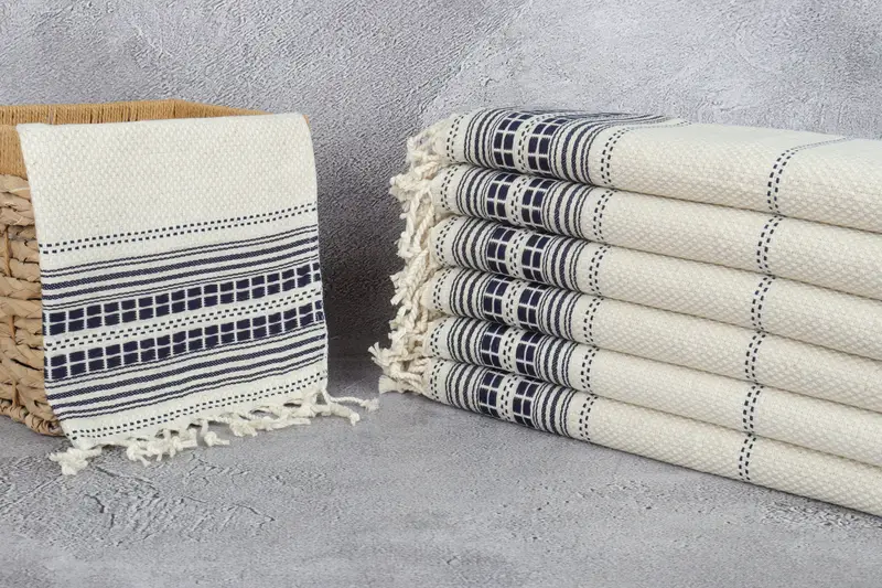 Bachelorette Party Items, Wedding Favors, 40x20 Linen Striped Towel, Boyfriend Christmas Gift, Turkish Tea Towel, Bathroom Towels, Xmas Gifts - 3