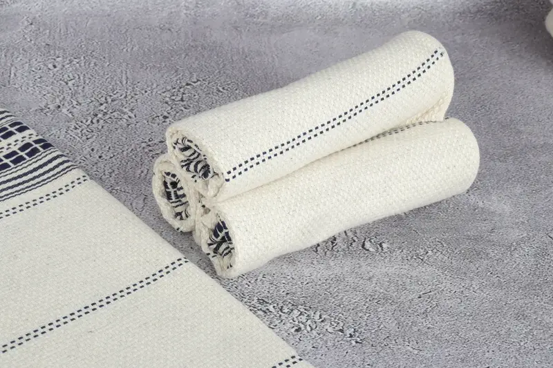 Bachelorette Party Items, Wedding Favors, 40x20 Linen Striped Towel, Boyfriend Christmas Gift, Turkish Tea Towel, Bathroom Towels, Xmas Gifts - 8