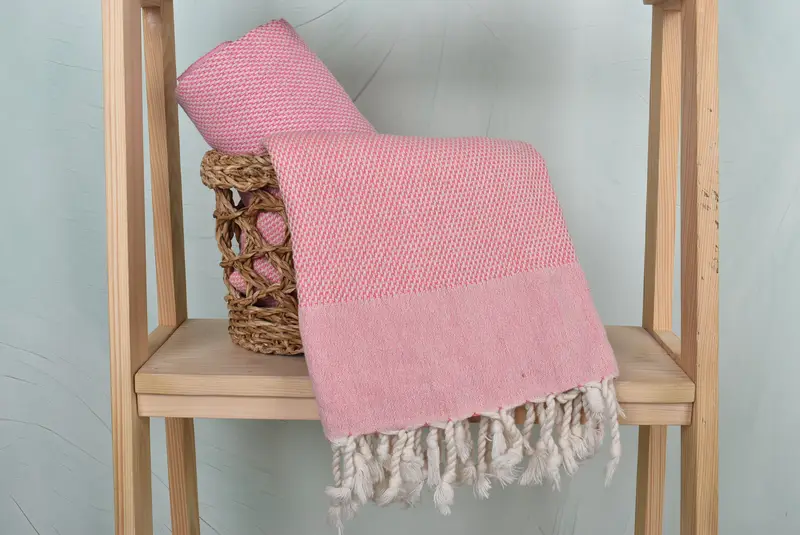 Wedding Day Gift For Bride, Gym Towel, Bridal Shower Gift, 70x40 Cotton Geometric Towel, Bachelorette Gifts, Absorbent Turkish towel, Spa Towel - 4
