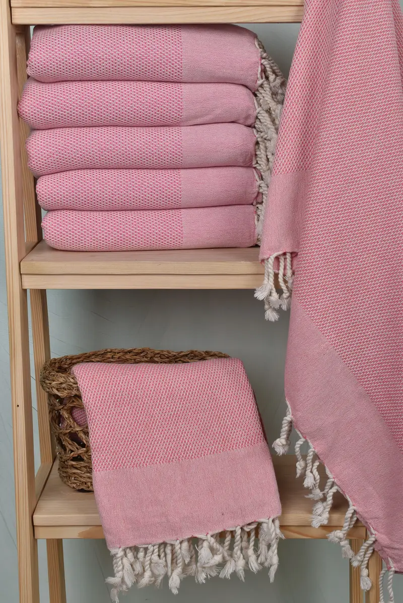 Wedding Day Gift For Bride, Gym Towel, Bridal Shower Gift, 70x40 Cotton Geometric Towel, Bachelorette Gifts, Absorbent Turkish towel, Spa Towel - 3