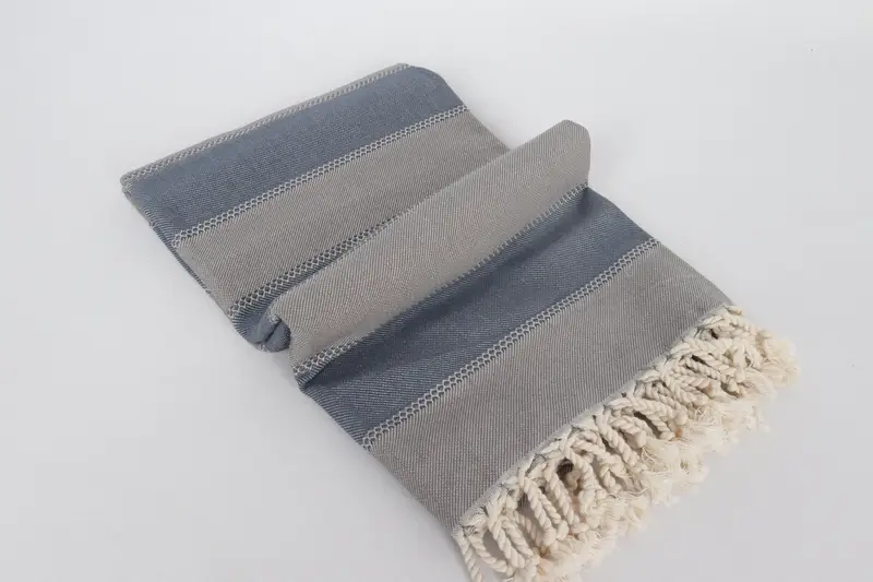 Custom Wedding Gifts, Handmade Gift, Turkish towel, Spa Towel, Soft and absorbent Turkish towel, Bachelorette Party Gift, 68x36 Cotton Striped Towel - 6