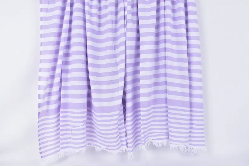 Bridal Shower Gifts, Embroidery Towel, Absorbent Turkish towel, Custom Name Towel, 68x40 Cotton Striped Towel, Beach Towel Bulk, Turkish beach towel - 8