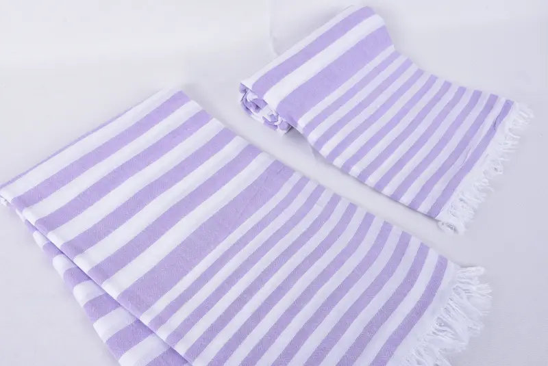 Bridal Shower Gifts, Embroidery Towel, Absorbent Turkish towel, Custom Name Towel, 68x40 Cotton Striped Towel, Beach Towel Bulk, Turkish beach towel - 7