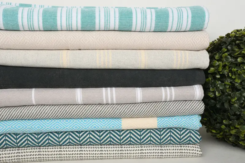Wedding Gift, Beach Bachelorette Party Decorations, Organic Towel, Turkish Tea Towel, Wedding Favors, 36x18 Cotton Set of 10 Towel, Bachelor Gift - 3