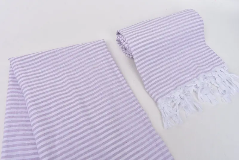 Wedding For Favor, Turkish towel, Home Decor Gifts, Bachelorette Party Gifts Bridesmaids, Oversized Beach Towel, 68x36 Cotton Striped Towel - 7