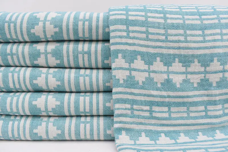 Absorbent towel, Bachelorette Gifts, 70x40 Linen Kilim Design Towel, Cotton towel, Wedding Towel, Bachelorette Party Gifts, Halloween Gifts - 1