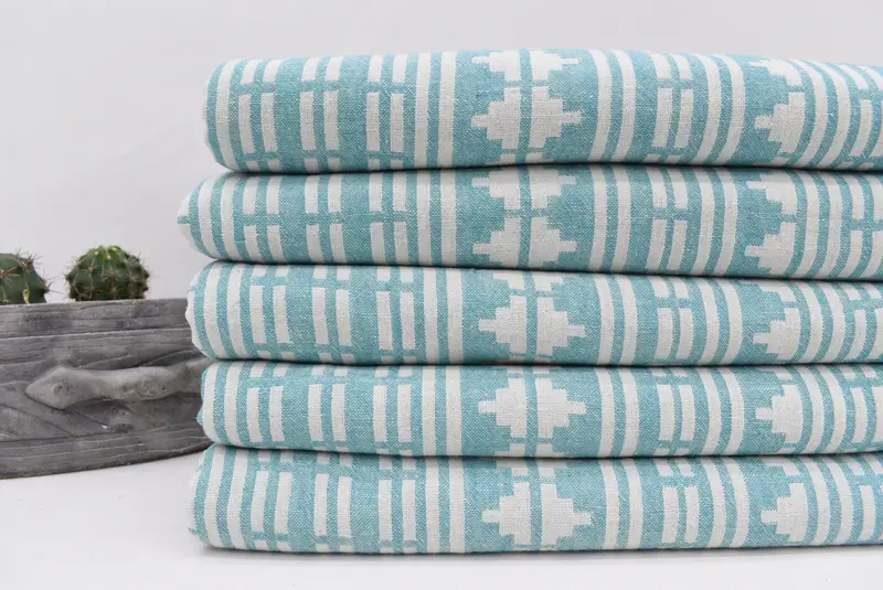Absorbent towel, Bachelorette Gifts, 70x40 Linen Kilim Design Towel, Cotton towel, Wedding Towel, Bachelorette Party Gifts, Halloween Gifts - 2