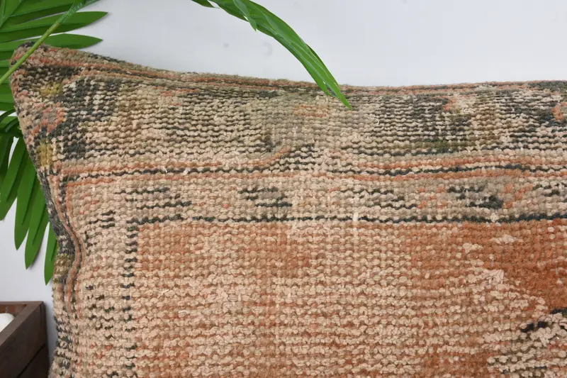 Vintage Kilim Throw Pillow, Antique Pillows, Kilim Pillow, Accent Throw Pillow Cover, 16x48 Red Cushion, Cushion Case, Outdoor Patio Pillow Case - 2