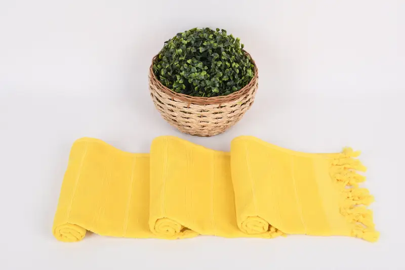 Tatil havlu, nedime hediyeleri, kişiselleştirilmiş mutfak havlusu, 40x18 pamuklu çizgili karavurlu havlu, bekarlığa veda partisi, monogram el havlu - 8