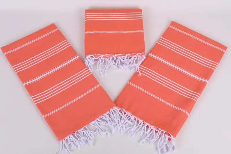 Quick-Dry Beach Towel, Merry Christmas Gifts, Turkish Towel Monogram, Personalized Beach Towel, Thin towel, 70x40 Cotton Striped Towel, Yoga Towel - 7