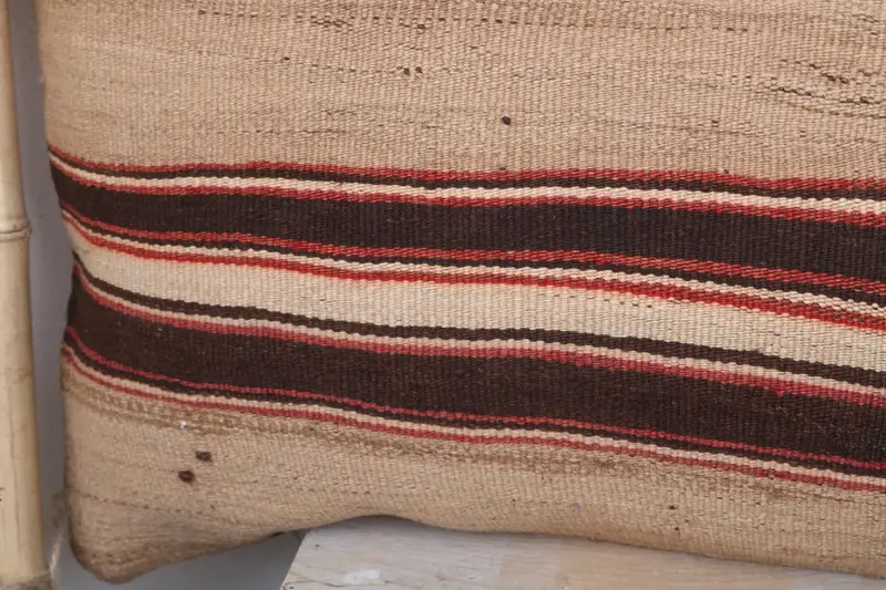 Pillow for Couch, 16x48 Beige Cushion Cover, Anatolian Cushion Case, Ethnic Throw Pillow Cover, Pillow for Sofa, Antique Pillows, Pillow Case - 3