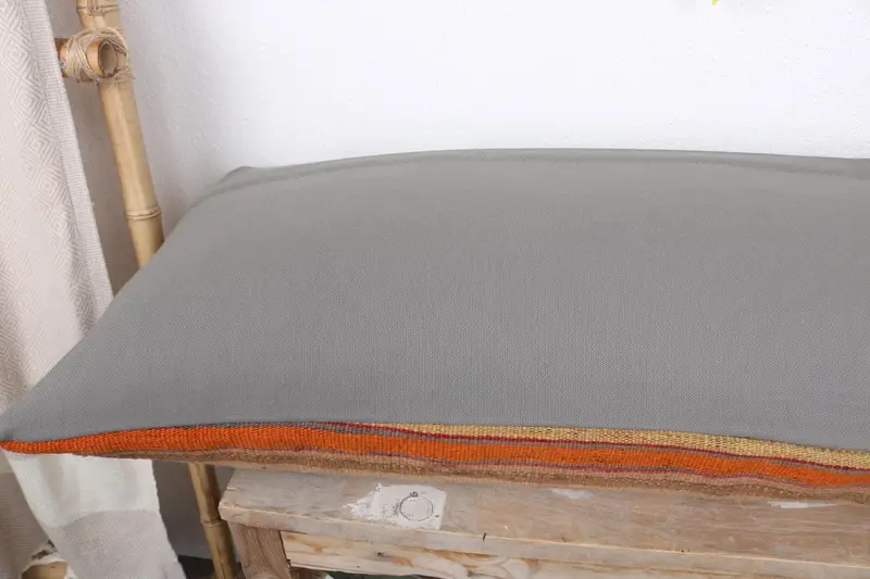 Pillow for Couch, 16x48 Beige Cushion Cover, Anatolian Cushion Case, Ethnic Throw Pillow Cover, Pillow for Sofa, Antique Pillows, Pillow Case - 6