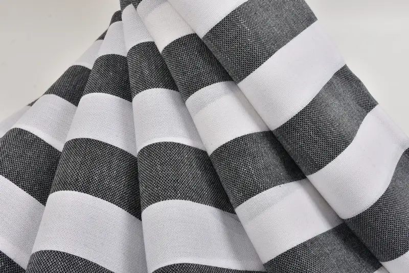Turkish Towel Set, Bridal Party Gifts, 70x40 Cotton Striped Towel, Lightweight towel, Gift For Wedding Day, Sand-free towel, Custom Towel - 5