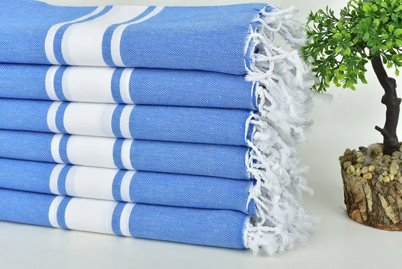 Housewarming Gift, 70x40 Cotton Striped Towel, Turkish towel, Vegas Bachelorette Party Favors, Peshtemal Towel, Bachelorette Gifts, Gift Boxes Towel - 3