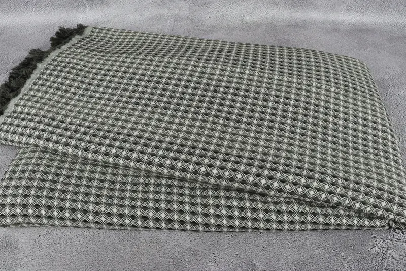 Bachelor Party Gifts, Personalized Blanket, Oversized Beach Towel, Organic Throw, Woven Throw Blanket, Monogram Blanket, 96x70 Cotton Striped Towel - 6
