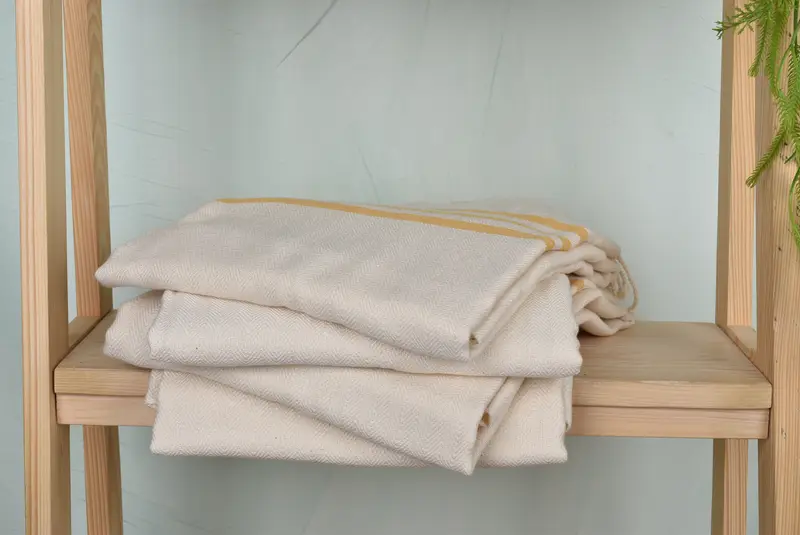 Summer Gift, Wedding Gifts Towel, Sand-free towel, Maid Of Honor Gift, 70x40 Cotton Striped Towel, Sand-resistant Turkish towel for travel - 7