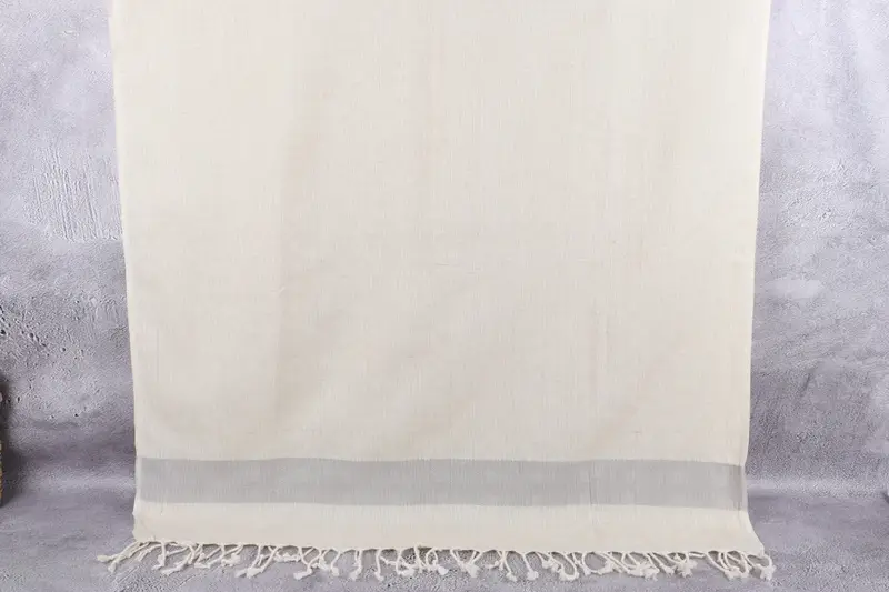 Personalized Wedding Gift, Best Beach Towel, House Warming Gift, Embroidered Beach Towel, Cute Beach Towel, Fouta towel, 70x36 Linen Striped Towel - 8