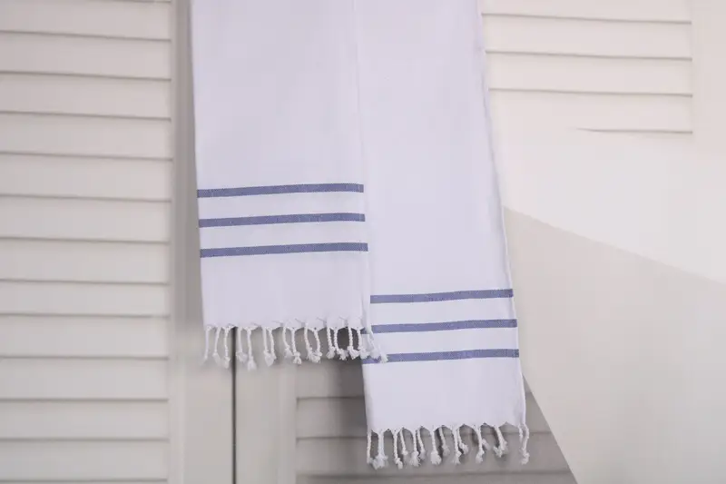 Bridal Shower Favor, 40x24 Cotton Striped Towel, Personalized Kitchen Towel, Turkish Tea Towel, Spa Towel, Best Friend Gift, Monogram Hand Towel - 8