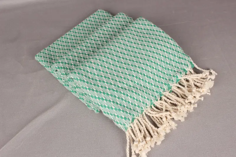 68x40 Cotton Geometric Towel, Cotton towel, Turkish bath towel, Turkish hand towel, Welcome Wedding Gift, Sand-resistant Turkish towel for travel - 7
