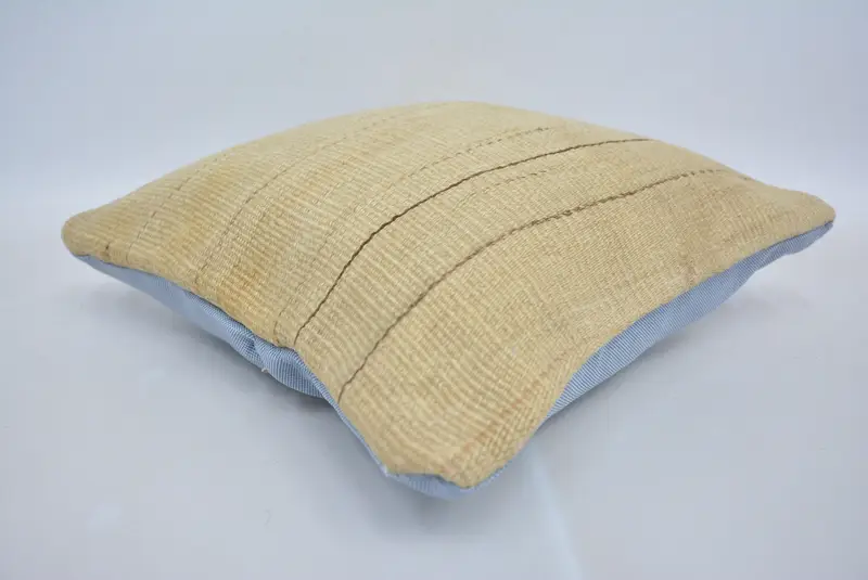 14x14 Beige Pillow, Nautical Throw Cushion Cover, Vintage Pillow, Antique Pillows, Living Room Throw Pillow Cover, Cushion, Home Decor Pillow - 6