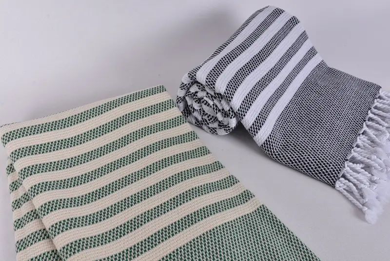 68x40 Cotton Striped Towel, Girl Trip Party Favor, Best Friend Gift, Personalized Turkish Towel, Gift For Mom, Organic Beach Towel, Peshtemal Towel - 7