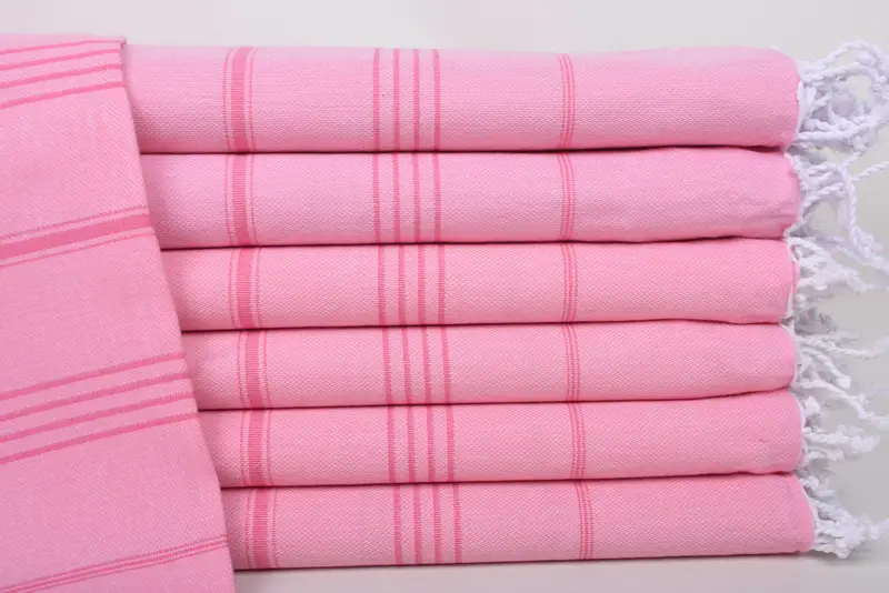 Custom Wedding Gift From Bridesmaid, Housewarming Gift, Custom Gifts, Gym Towel, Wedding Favors, 70x40 Cotton Striped Towel, Embroidered Towel - 1