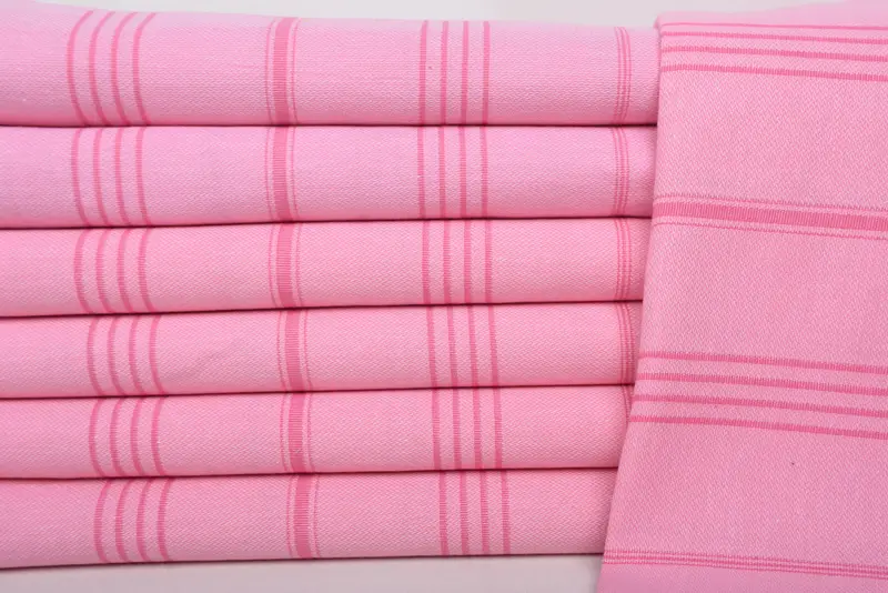 Custom Wedding Gift From Bridesmaid, Housewarming Gift, Custom Gifts, Gym Towel, Wedding Favors, 70x40 Cotton Striped Towel, Embroidered Towel - 2