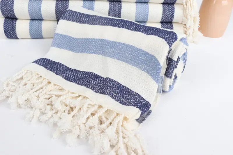 Bachelor Party Favors, Turkish towel, 68x40 Cotton Striped Towel, Summer Gift Ideas, Personalized Turkish Towel, Bridesmaid Gift, Decorative Towel - 4