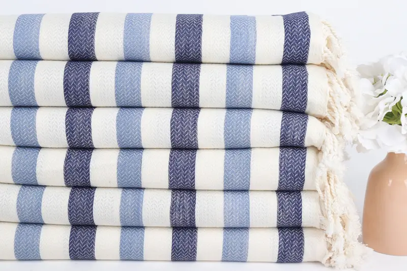 Bachelor Party Favors, Turkish towel, 68x40 Cotton Striped Towel, Summer Gift Ideas, Personalized Turkish Towel, Bridesmaid Gift, Decorative Towel - 3