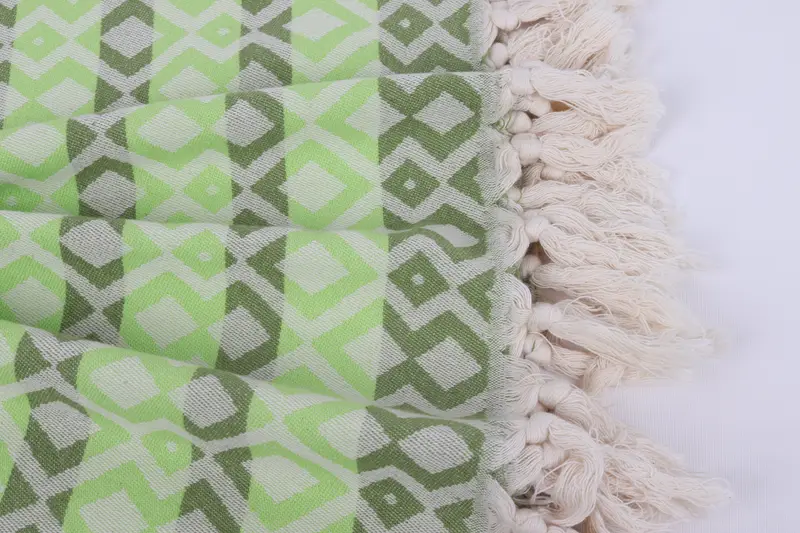 Lightweight Turkish towel, Gift For Mom, Beach Wedding Favor, Housewarming Gift, Absorbent towel, 70x40 Cotton Diamond Towel, Monogram Turkish Towel - 8