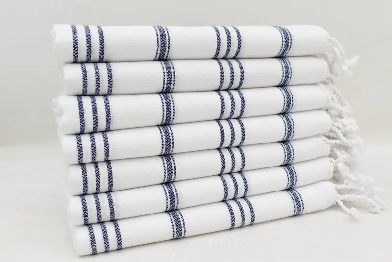 Turkish Hand Towel, Spooky Bachelorette Party Gifts, 40x24 Cotton Striped Towel, Bridesmaid Favors, Bathroom Towels, Monogram Kitchen Towel - 3