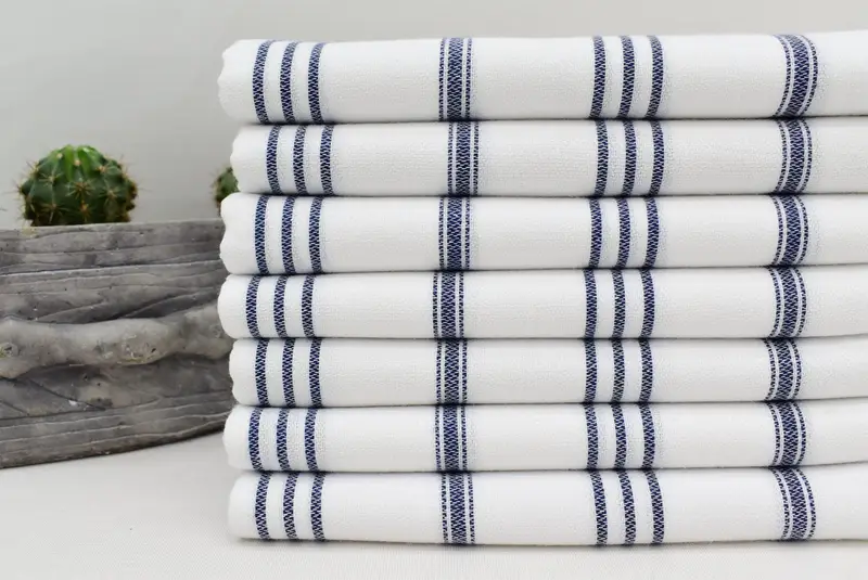 Turkish Hand Towel, Spooky Bachelorette Party Gifts, 40x24 Cotton Striped Towel, Bridesmaid Favors, Bathroom Towels, Monogram Kitchen Towel - 2