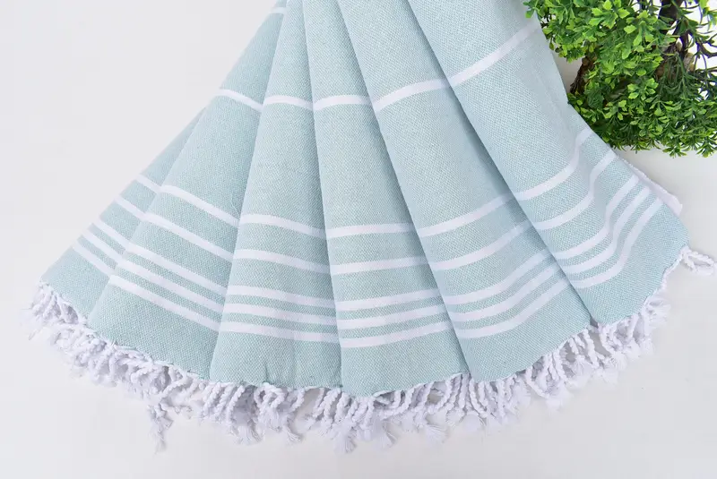 Turkish Towel Hand Towel, 38x18 Cotton Striped Towel, Monogram Kitchen Towel, Bachelor Party Favors, Bathroom Towels, Gift For Him, Decorative Towel - 4