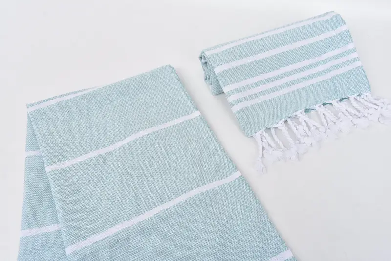 Turkish Towel Hand Towel, 38x18 Cotton Striped Towel, Monogram Kitchen Towel, Bachelor Party Favors, Bathroom Towels, Gift For Him, Decorative Towel - 7