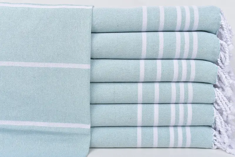 Turkish Towel Hand Towel, 38x18 Cotton Striped Towel, Monogram Kitchen Towel, Bachelor Party Favors, Bathroom Towels, Gift For Him, Decorative Towel - 1
