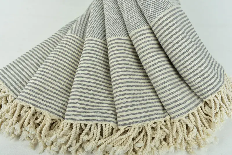 Bio -Handtuch, individuelles Hochzeitsgeschenk, 70x36 Baumwollstreifenhandtuch, Schalhandtuch, Freundes Weihnachtsgeschenk, personalisiertes türkisches Handtuch, Handtuch mit Namen - 4