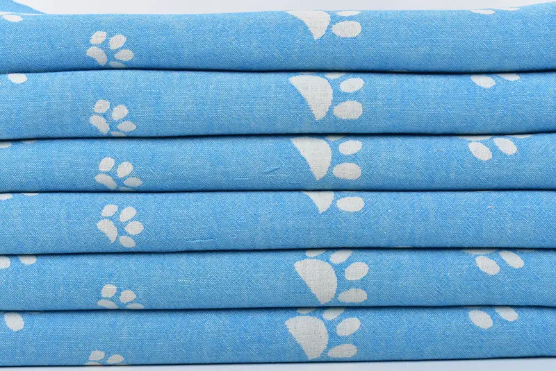 70x36 Cotton Paw Design Towel, Mother Of The Groom Gift, Bachelorette Beach Towel, Bridesmaid Gifts, Bridal Shower Favors, Sand-resistant towel - 3