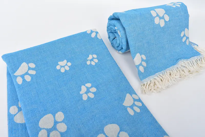 70x36 Cotton Paw Design Towel, Mother Of The Groom Gift, Bachelorette Beach Towel, Bridesmaid Gifts, Bridal Shower Favors, Sand-resistant towel - 8