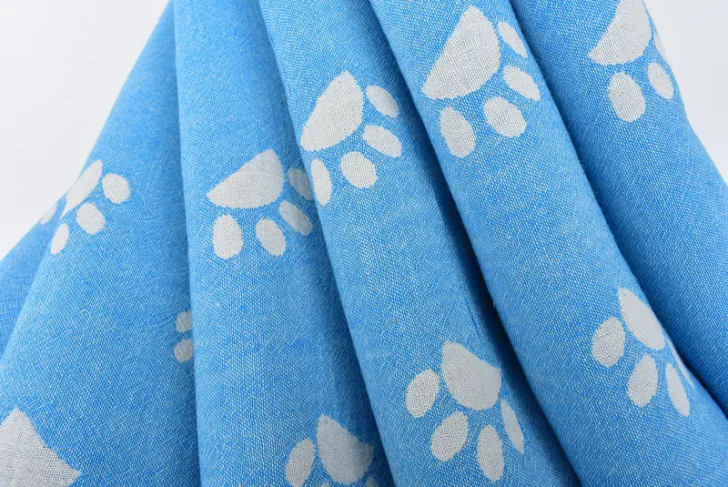 70x36 Cotton Paw Design Towel, Mother Of The Groom Gift, Bachelorette Beach Towel, Bridesmaid Gifts, Bridal Shower Favors, Sand-resistant towel - 6