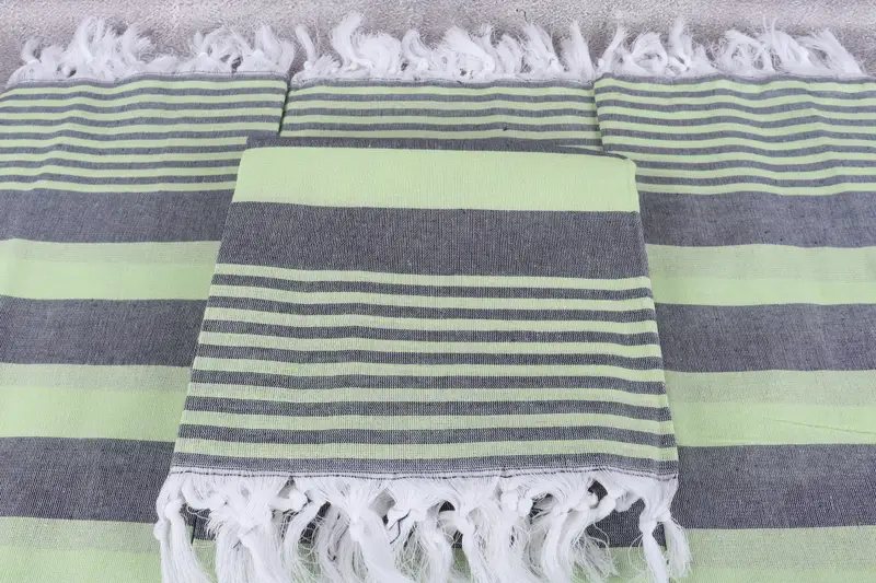 68x36 Cotton Striped Towel, Bridal Shower Gifts, Bachelorette Party Decorations, Personalized Wedding Gift, Kids Beach Towel, Lightweight towel - 4