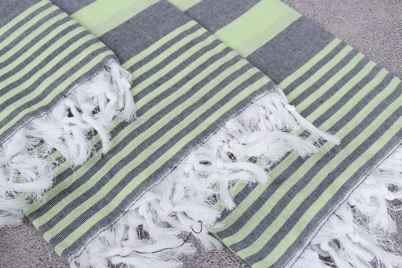 68x36 Cotton Striped Towel, Bridal Shower Gifts, Bachelorette Party Decorations, Personalized Wedding Gift, Kids Beach Towel, Lightweight towel - 5