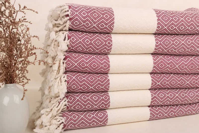 68x38 Cotton Diamond Towel, Bridemaids Beach Towel, Bachelorette Party Gifts, Home Decor Towel, Turkish beach towel, Pool Towels, Lightweight towel - 1