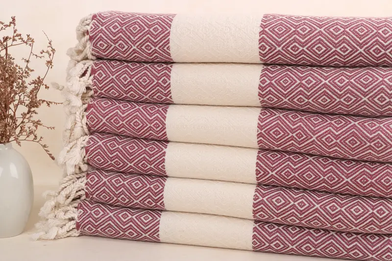 68x38 Cotton Diamond Towel, Bridemaids Beach Towel, Bachelorette Party Gifts, Home Decor Towel, Turkish beach towel, Pool Towels, Lightweight towel - 2
