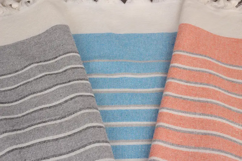 Holiday Towel, Monogram Hand Towel, Gift For Him, Bachelor Party Favors, 36x18 Cotton Striped Terry Towel, Small Bath Towels, Monogram Kitchen Towel - 3