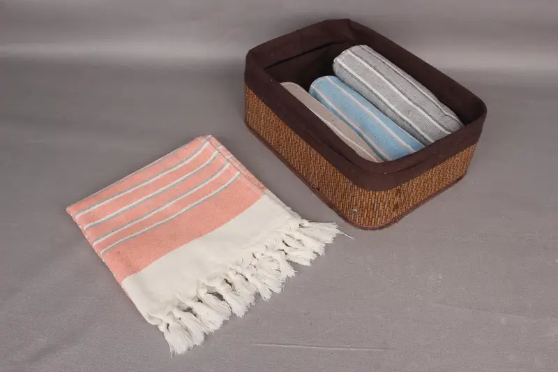 Holiday Towel, Monogram Hand Towel, Gift For Him, Bachelor Party Favors, 36x18 Cotton Striped Terry Towel, Small Bath Towels, Monogram Kitchen Towel - 7